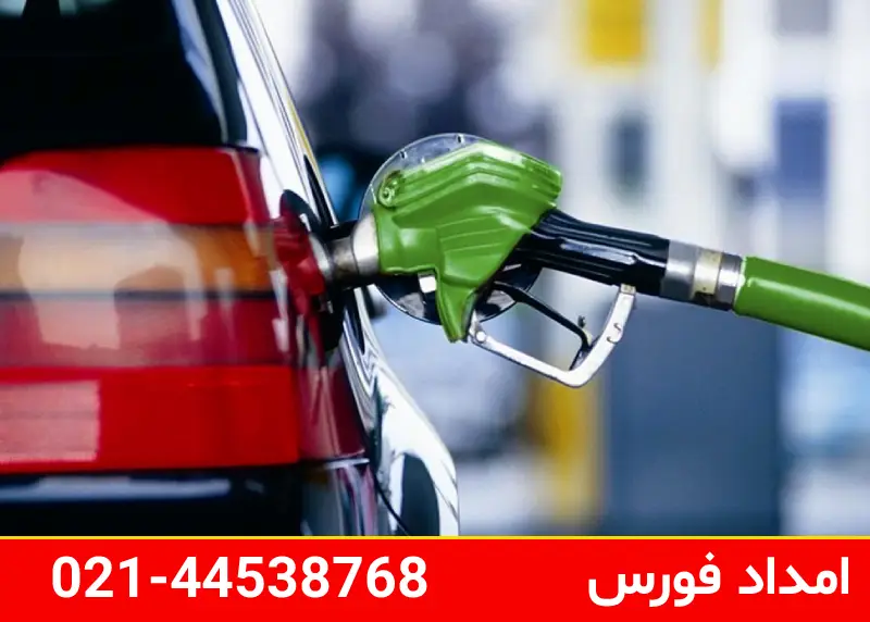 سوخت رسانی در اتوبان چمران